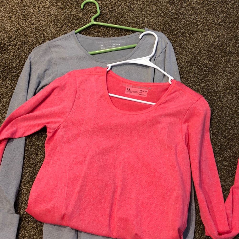 Long sleeve Under Armour T-shirt’s. Heatgear.